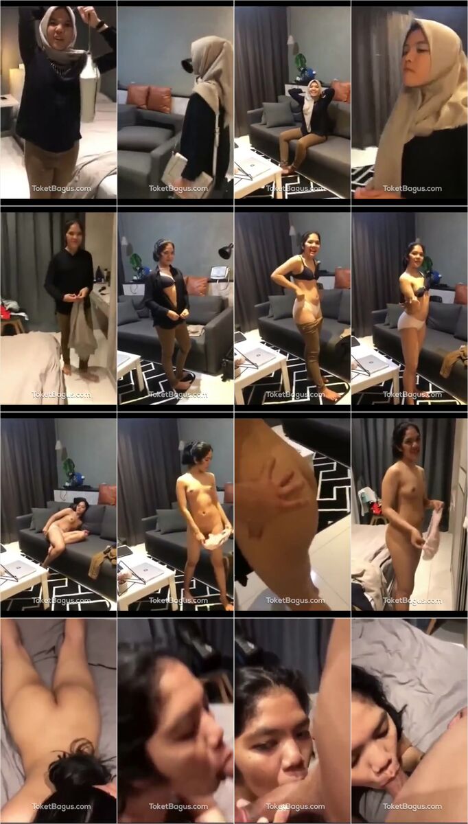 Ukhty hijab lagi butuh uang open bo dientot sama bule